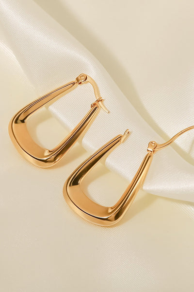 18K Gold-Plated Geometric Earrings - SHE BADDY© ONLINE WOMEN FASHION & CLOTHING STORE