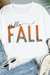 HELLO FALL Graphic Tee - SHE BADDY© ONLINE WOMEN FASHION & CLOTHING STORE