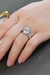 5 Carat Moissanite Heart 925 Sterling Silver Ring - SHE BADDY© ONLINE WOMEN FASHION & CLOTHING STORE