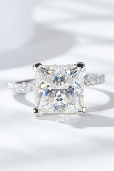5.52 Carat Moissanite Side Stone Ring - SHE BADDY© ONLINE WOMEN FASHION & CLOTHING STORE