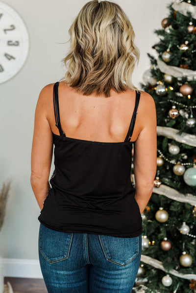 Sequin Cami Top - SHE BADDY© ONLINE WOMEN FASHION & CLOTHING STORE