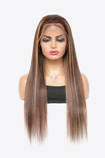18" 160g  Highlight Ombre #P4/27 13x4 Lace Front Wigs Human Virgin Hair 150% Density - SHE BADDY© ONLINE WOMEN FASHION & CLOTHING STORE