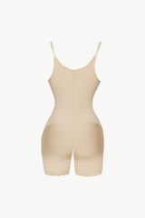 Full Size Side Zipper Under-Bust Shaping Bodysuit - SHE BADDY© ONLINE WOMEN FASHION & CLOTHING STORE
