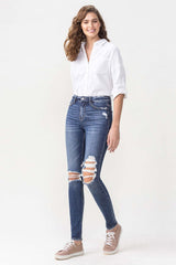 Lovervet Hayden Full Size High Rise Skinny - SHE BADDY© ONLINE WOMEN FASHION & CLOTHING STORE