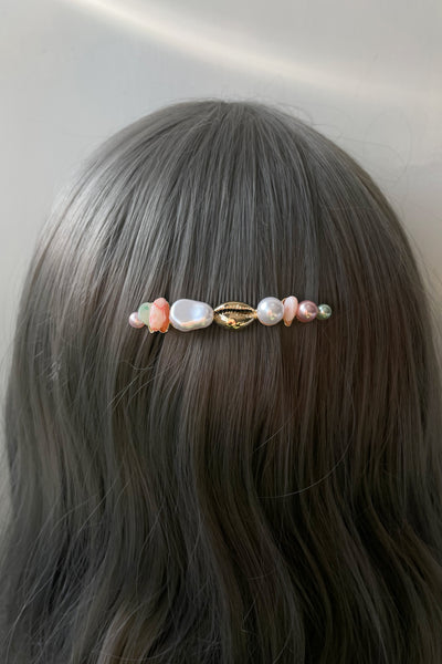 Synthetic Pearl Alloy Hair Pin - SHE BADDY© ONLINE WOMEN FASHION & CLOTHING STORE