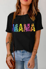 Leopard MAMA Graphic T-Shirt - SHE BADDY© ONLINE WOMEN FASHION & CLOTHING STORE