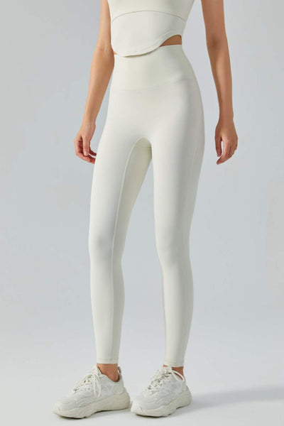 Wide Waistband Active Leggings - SHE BADDY© ONLINE WOMEN FASHION & CLOTHING STORE