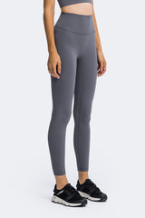 High Rise Ankle Length Yoga Leggings - SHE BADDY© ONLINE WOMEN FASHION & CLOTHING STORE